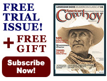 Amercian Cowboy Magazine Subscribe Now